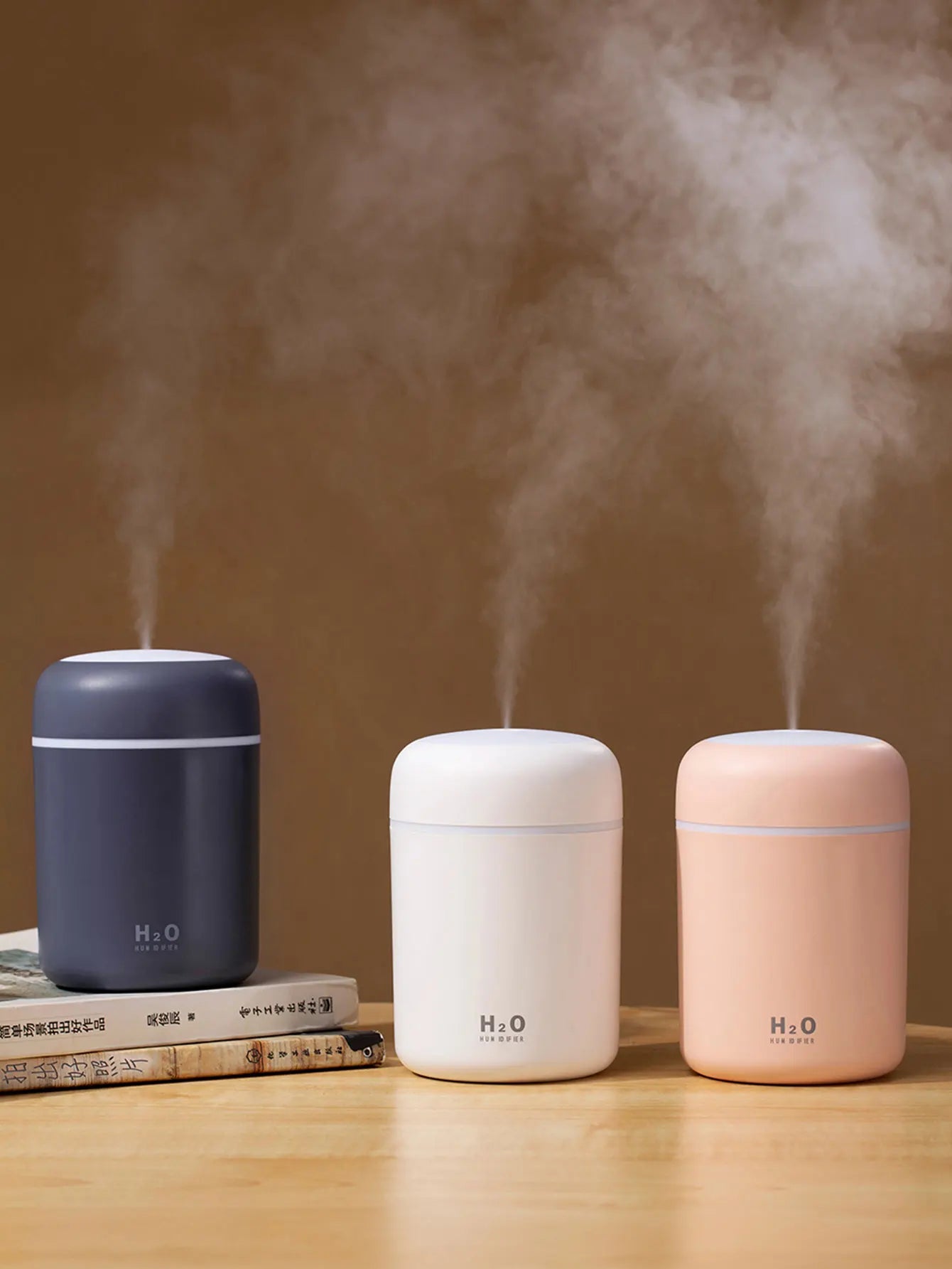 300ml Aromatherapy Diffuser – 7-Color LED Humidifier