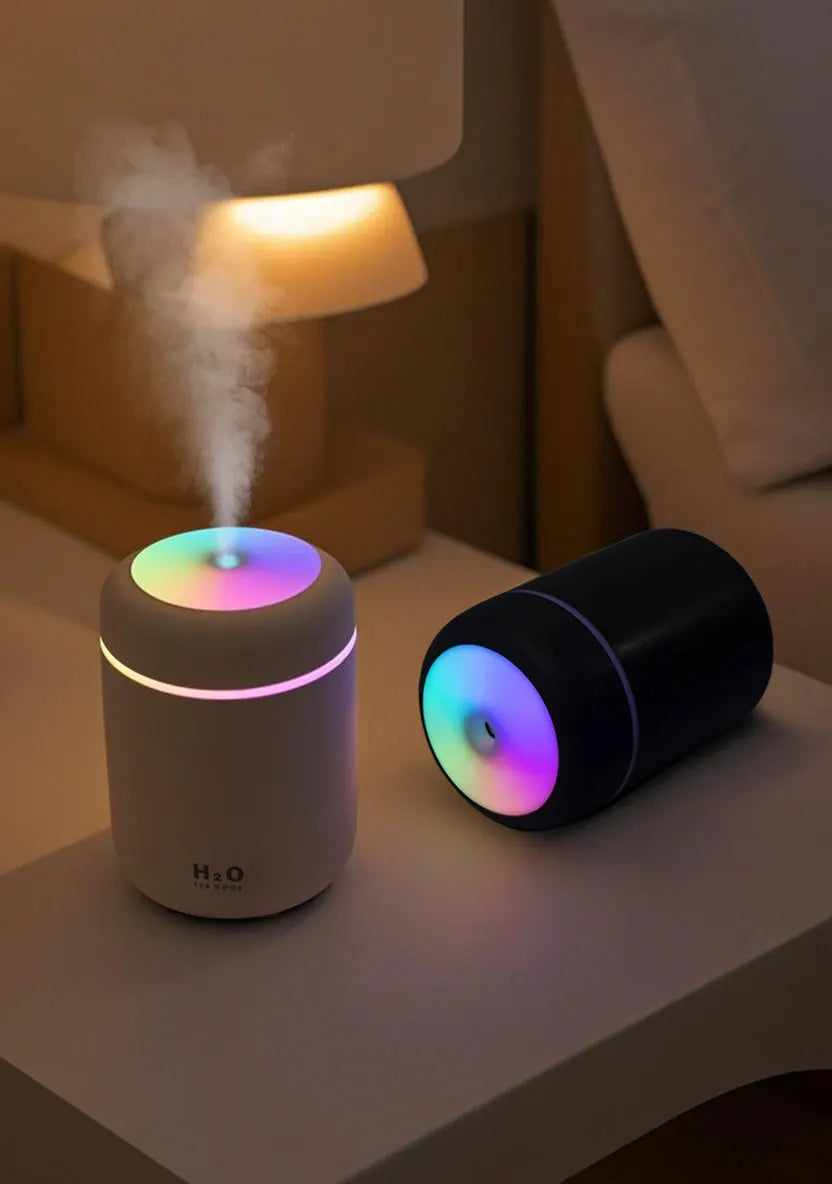 300ml Aromatherapy Diffuser – 7-Color LED Humidifier