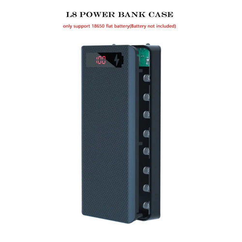18650 Battery Power Bank Case – Dual USB & Type-C DIY Shell