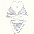Nyx Rhinestone Body Chain Set