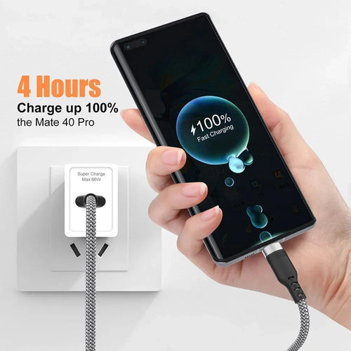 6A USB-C Super Fast Charging Cable – 1m to 8m Heavy Duty Type-C Cable