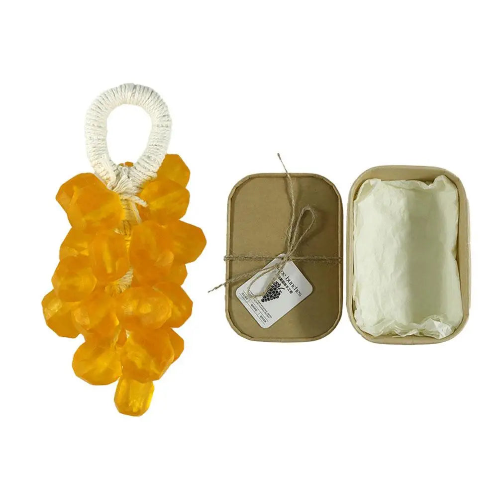 Handmade Grape Crystal Soap – Fruit Scented