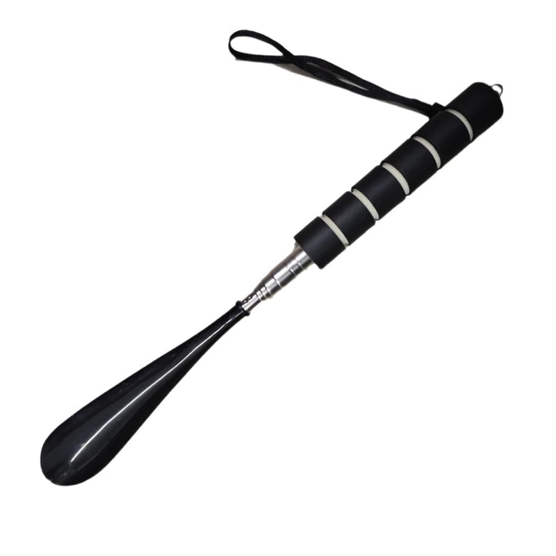 Adjustable Long Metal Shoehorn (30–71cm) – No Bending Required
