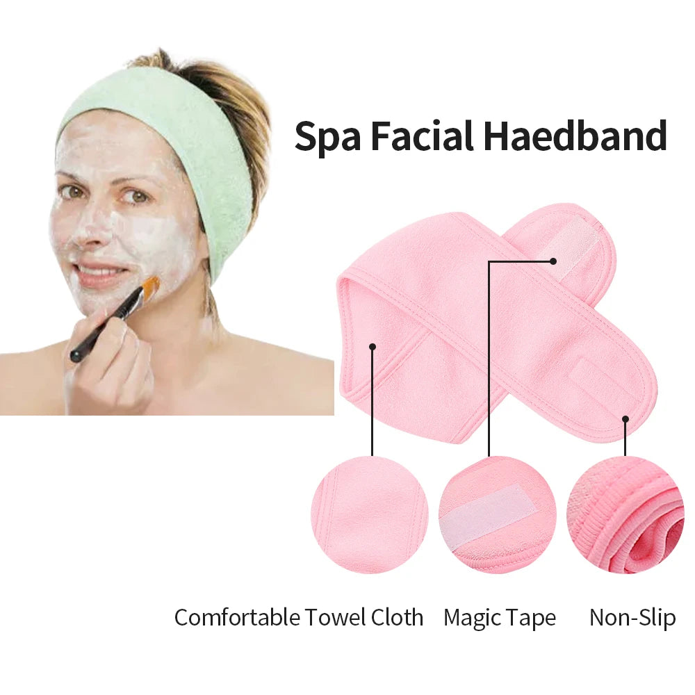 Eyelash Extension Adjustable Headband – SPA & Makeup Essential