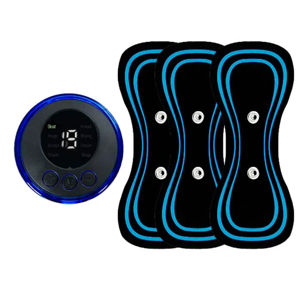Smart Cervical Neck Massager Patch – 8 Modes, 19 Levels