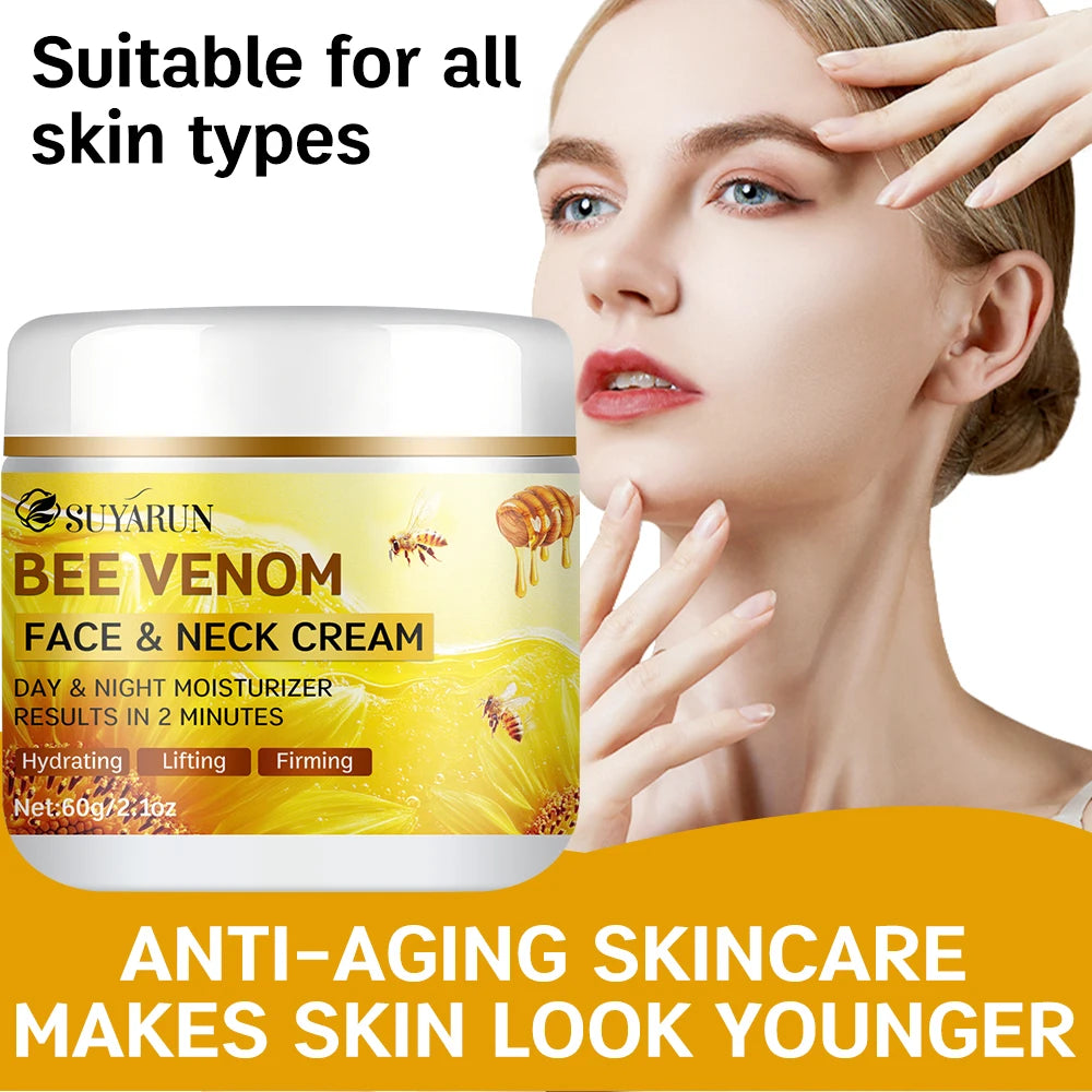 SUYARUN Bee Venom Collagen Face Cream – Firming & Anti-Aging Moisturizer