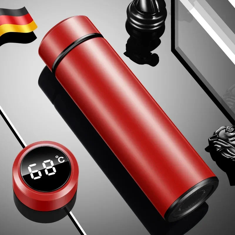 500ML Smart Temperature Display Thermos – Stainless Steel Vacuum Cup