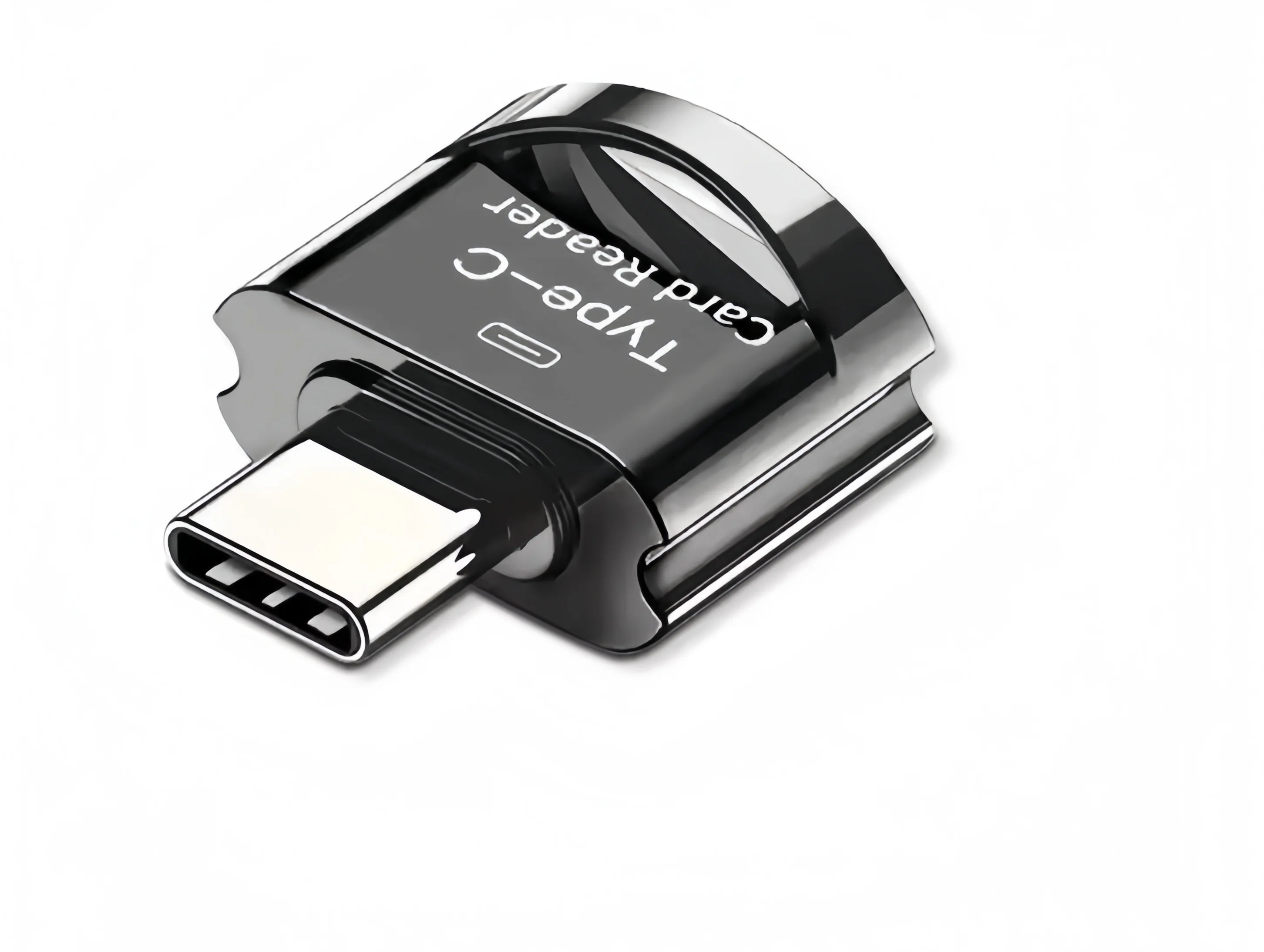 Type-C Micro SD Card Reader – USB-C TF Adapter with Keychain