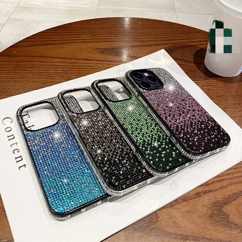 Luxury Shiny Diamond Bumper Case – Sparkling Frame Cover