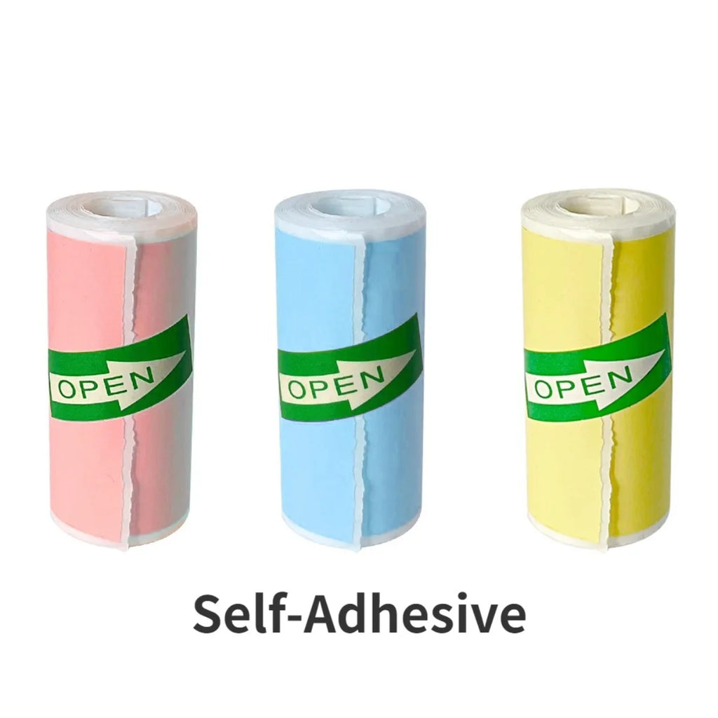 Mini Printer Thermal Sticker Paper 25x57mm