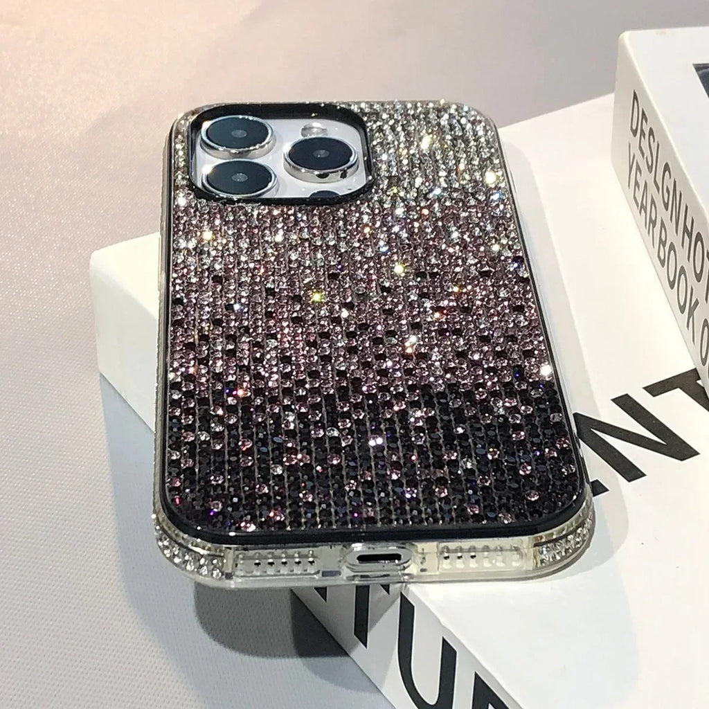 Luxury Shiny Diamond Bumper Case – Sparkling Frame Cover