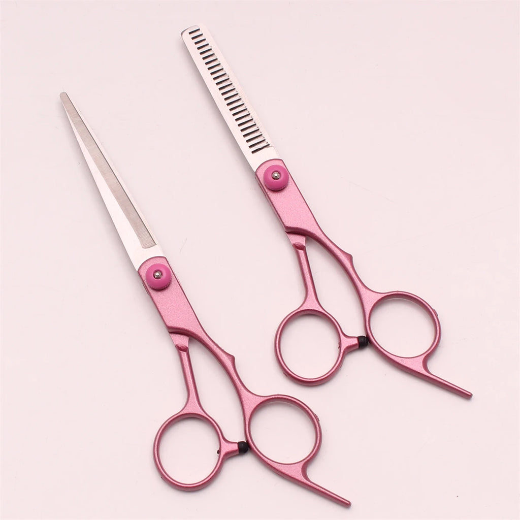 6” Professional Hair Cutting Scissors Set – Stainless Steel