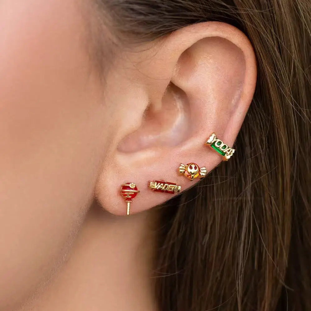 Luna Fantasy CZ Stud Earrings