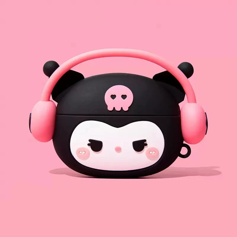 Kuromi & Melody AirPods Silicone Case