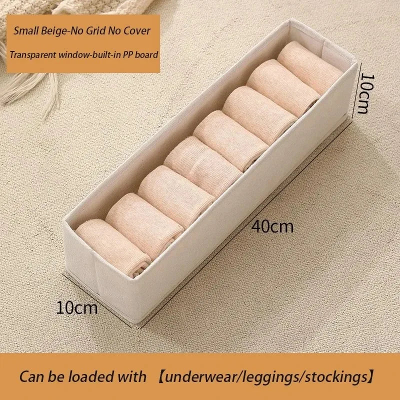 Visible Wardrobe Storage Box – Clothes Drawer Organizer