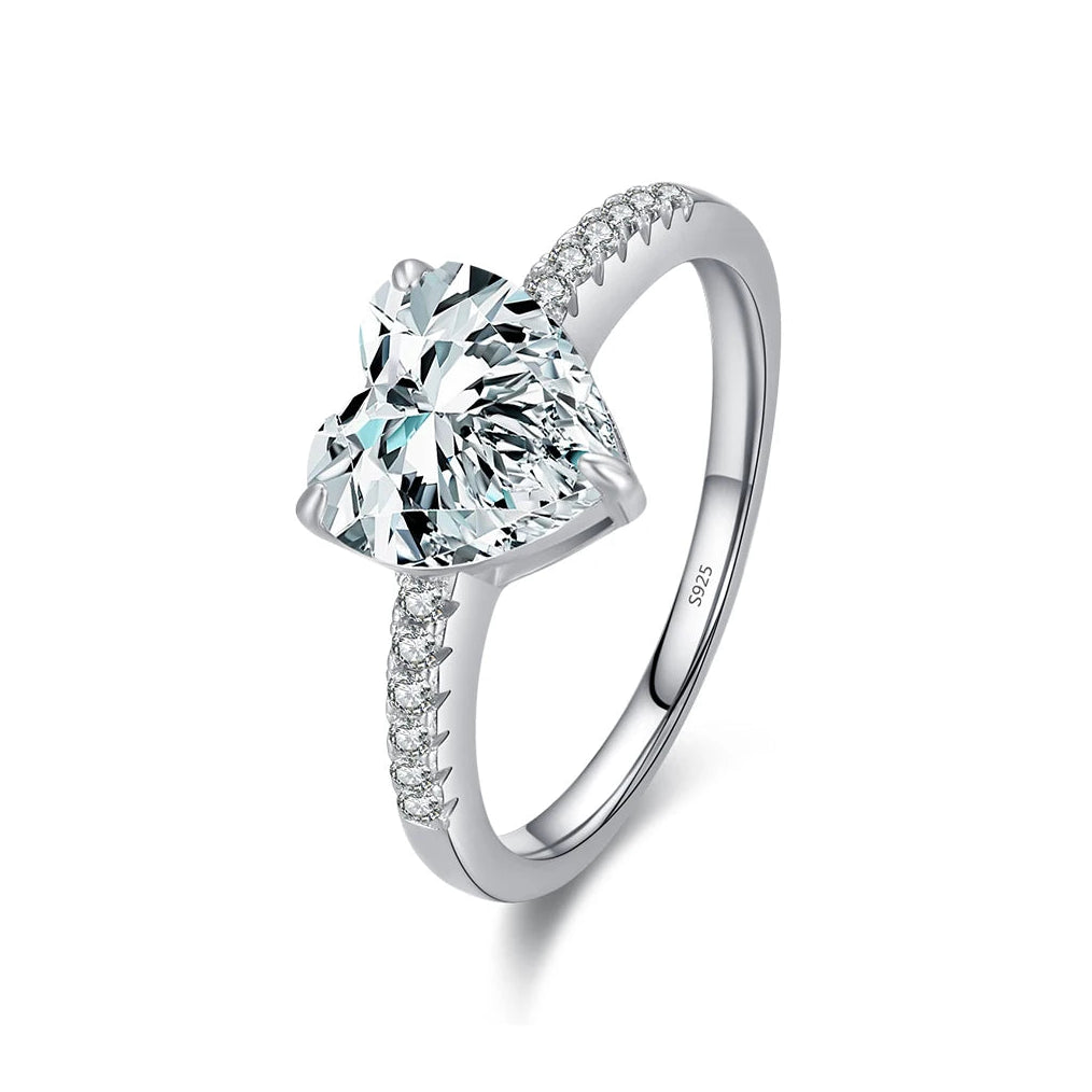 Chloe Heart Zircon Ring