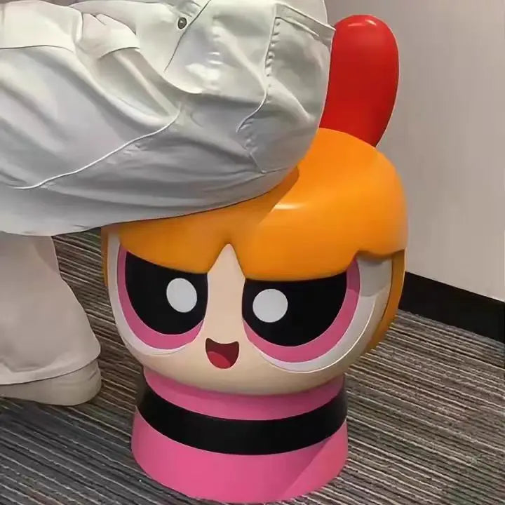 Powerpuff Girls Plush Stool