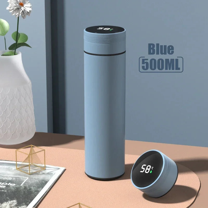 500ML Smart Temperature Display Thermos – Stainless Steel Vacuum Cup