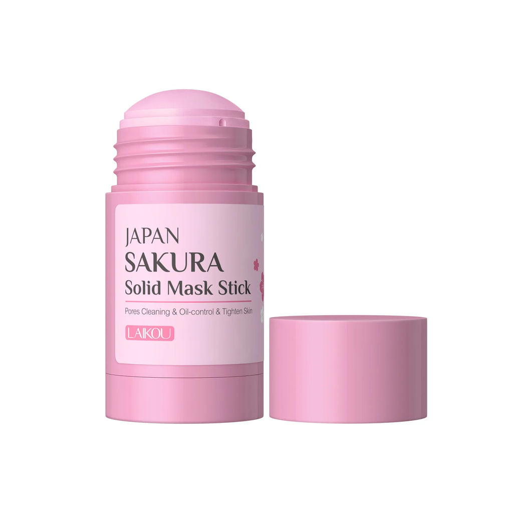 Sakura Cleansing Mask Stick – Pore Refining & Oil Control (40g)