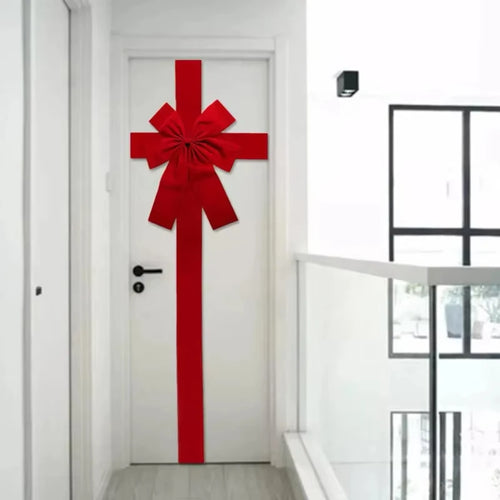 40cm Red Silk Decorative Bow