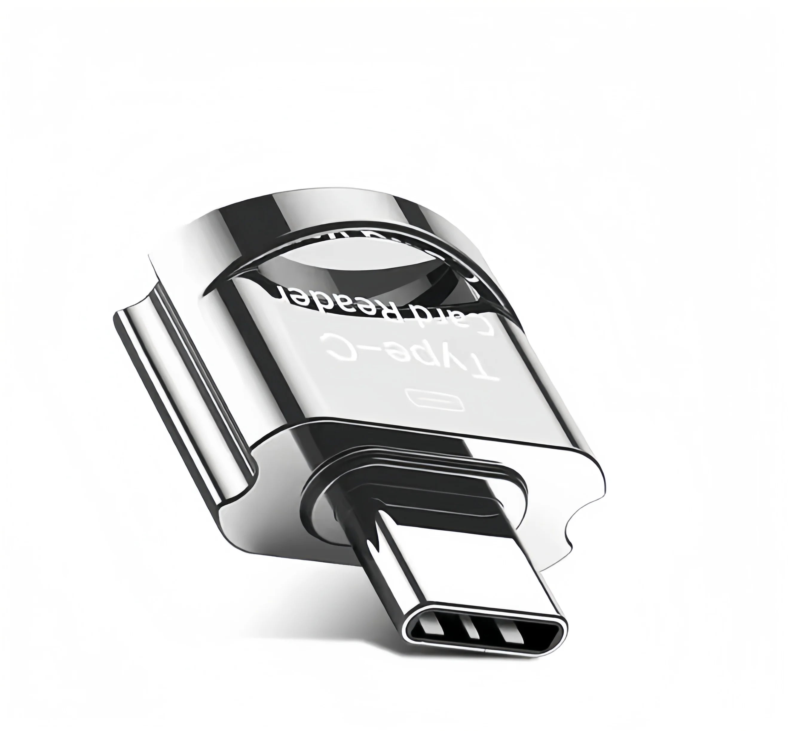 Type-C Micro SD Card Reader – USB-C TF Adapter with Keychain