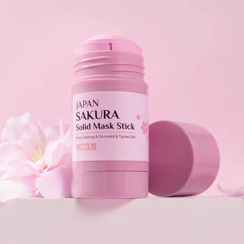 Sakura Cleansing Mask Stick – Pore Refining & Oil Control (40g)