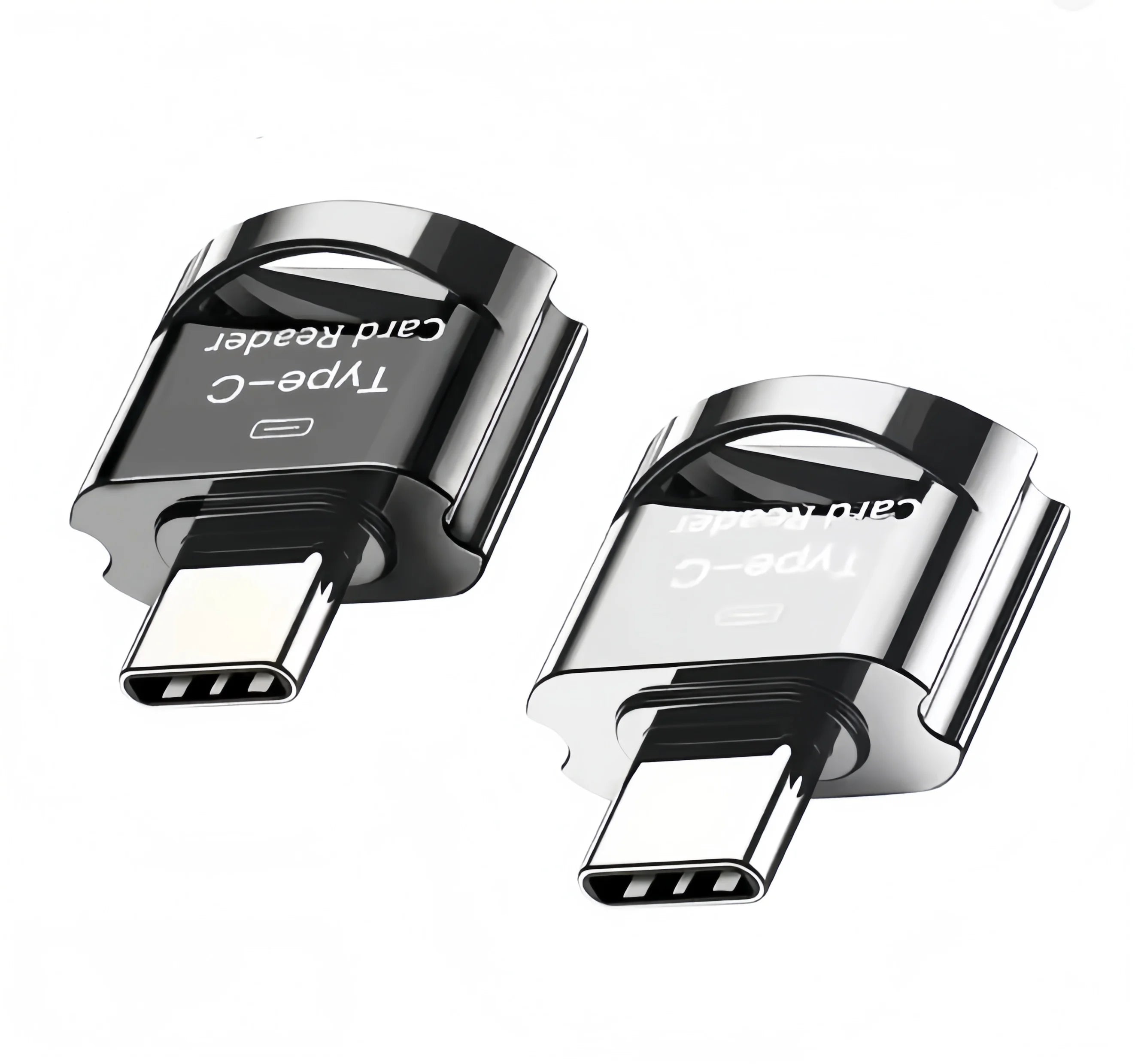 Type-C Micro SD Card Reader – USB-C TF Adapter with Keychain