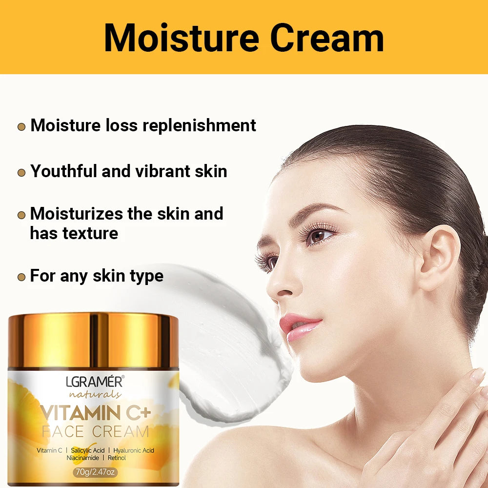 Vitamin C Retinol Moisturizing Cream – Smooth & Firm Skin