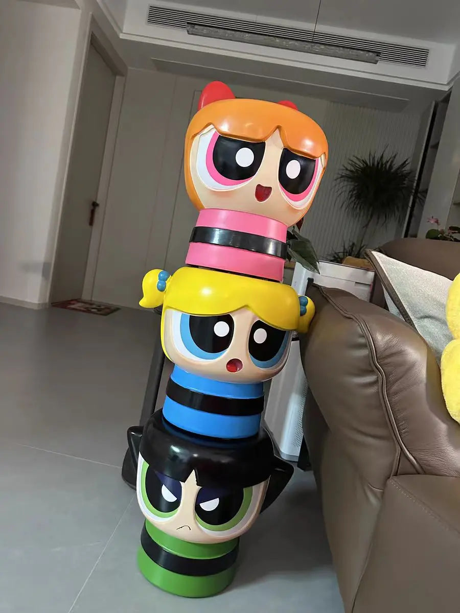 Powerpuff Girls Plush Stool