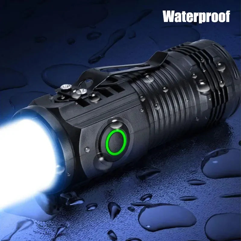 Rechargeable Outdoor Flashlight – Waterproof High Power Torch