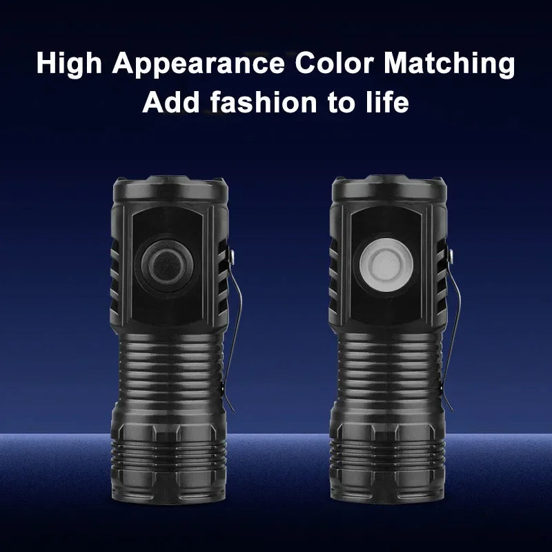 Rechargeable Outdoor Flashlight – Waterproof High Power Torch