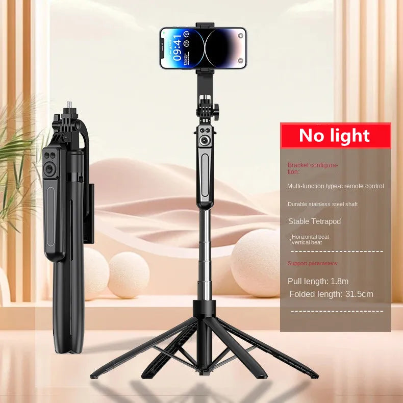 Wireless Tripod Stand with Bluetooth Remote – Smartphone Selfie Stick