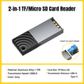 Essager 2 in 1 TF SD Card Reader USB 2.0 Memory Card Adapter Smart High Speed Cardreader Convertor for PC Laptop Accessories