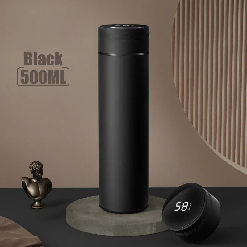 500ML Smart Temperature Display Thermos – Stainless Steel Vacuum Cup
