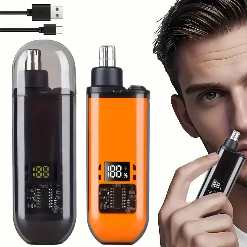 Rechargeable Nose Hair Trimmer – Precision Grooming Tool
