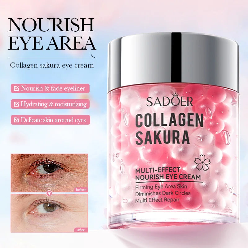 SADOER Sakura Eye Cream – Dark Circles & Anti-Aging Care