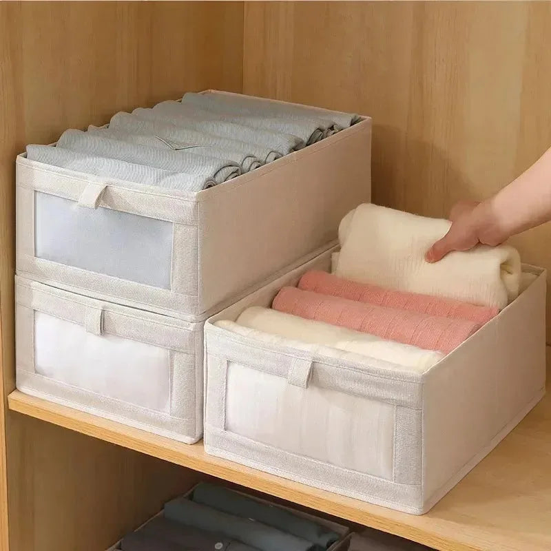 Visible Wardrobe Storage Box – Clothes Drawer Organizer