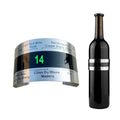 Digital Wine Thermometer Collar – Snap-On LCD Display