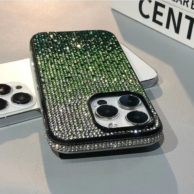 Luxury Shiny Diamond Bumper Case – Sparkling Frame Cover