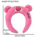 Cute Cartoon Hair Hoop – Strawberry Bear & Alien Style