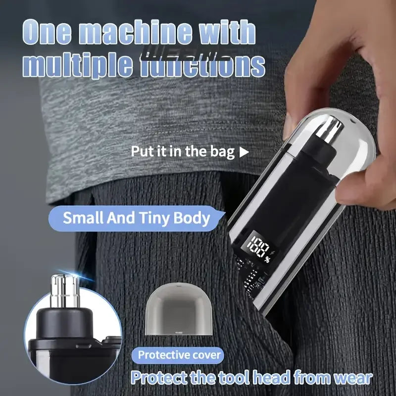 Rechargeable Nose Hair Trimmer – Precision Grooming Tool