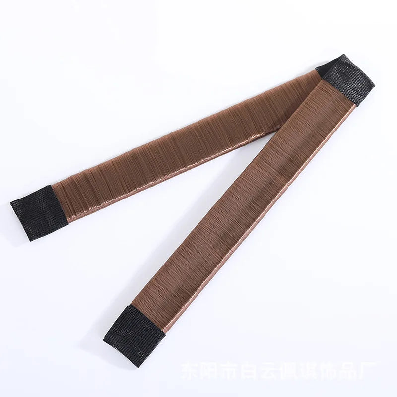 Quick Bun Maker Hair Donut – Nylon French Twist Styling Tool