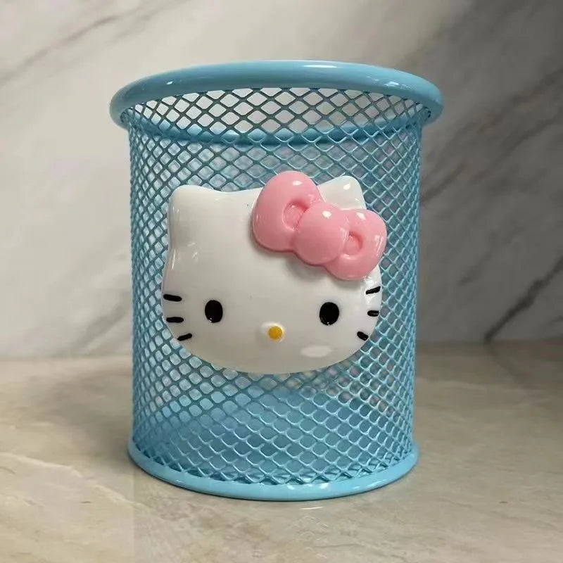 Cute Pink Character Pen Holder – Desktop Organizer