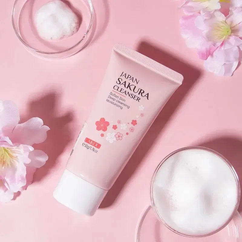 Sakura Hydrating Cleanser – Pore Refining & Balancing (50g)
