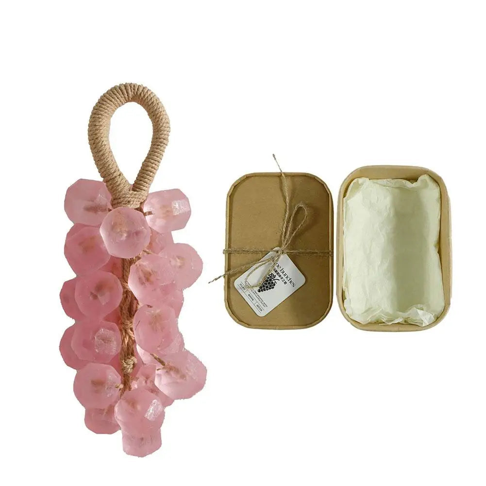 Handmade Grape Crystal Soap – Fruit Scented