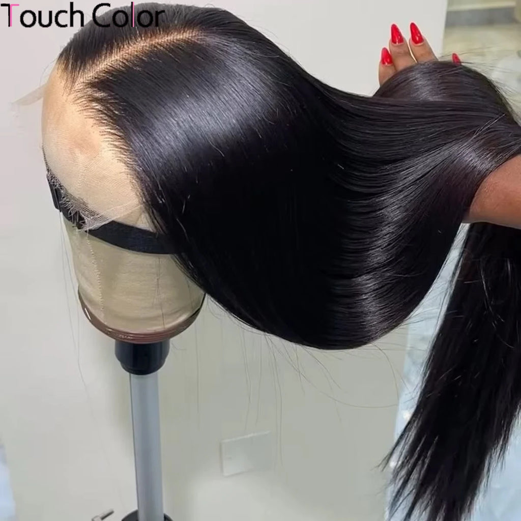 13x6 HD Lace Glueless Wig – Super Double Drawn Bone Straight