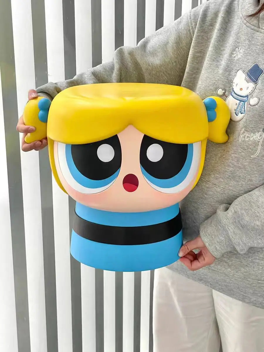 Powerpuff Girls Plush Stool