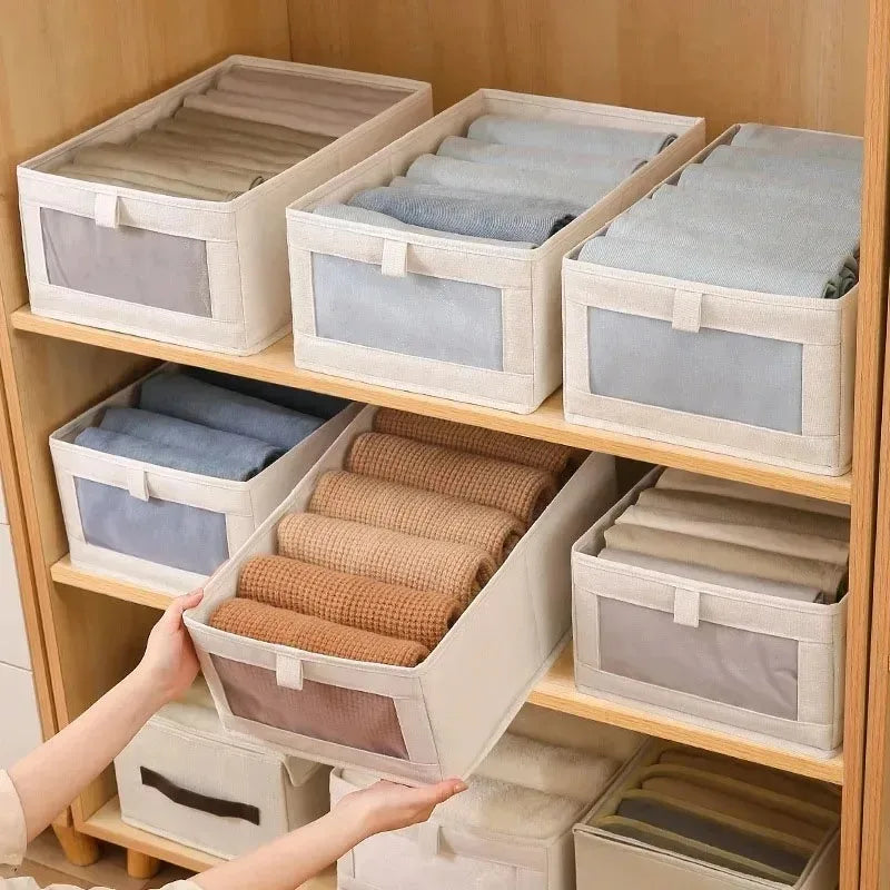 Visible Wardrobe Storage Box – Clothes Drawer Organizer