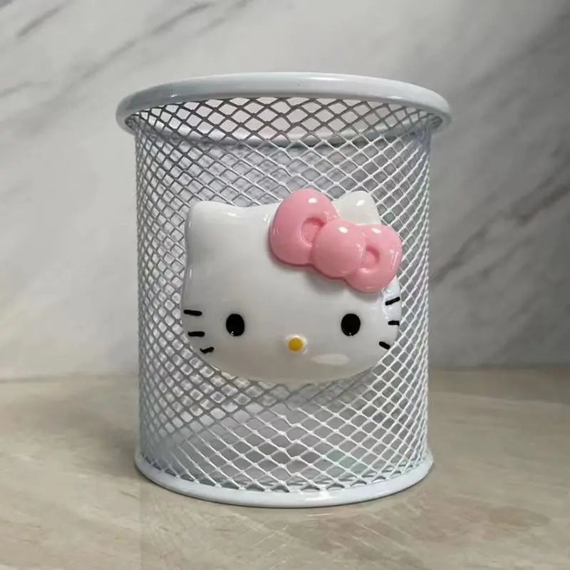 Cute Pink Character Pen Holder – Desktop Organizer
