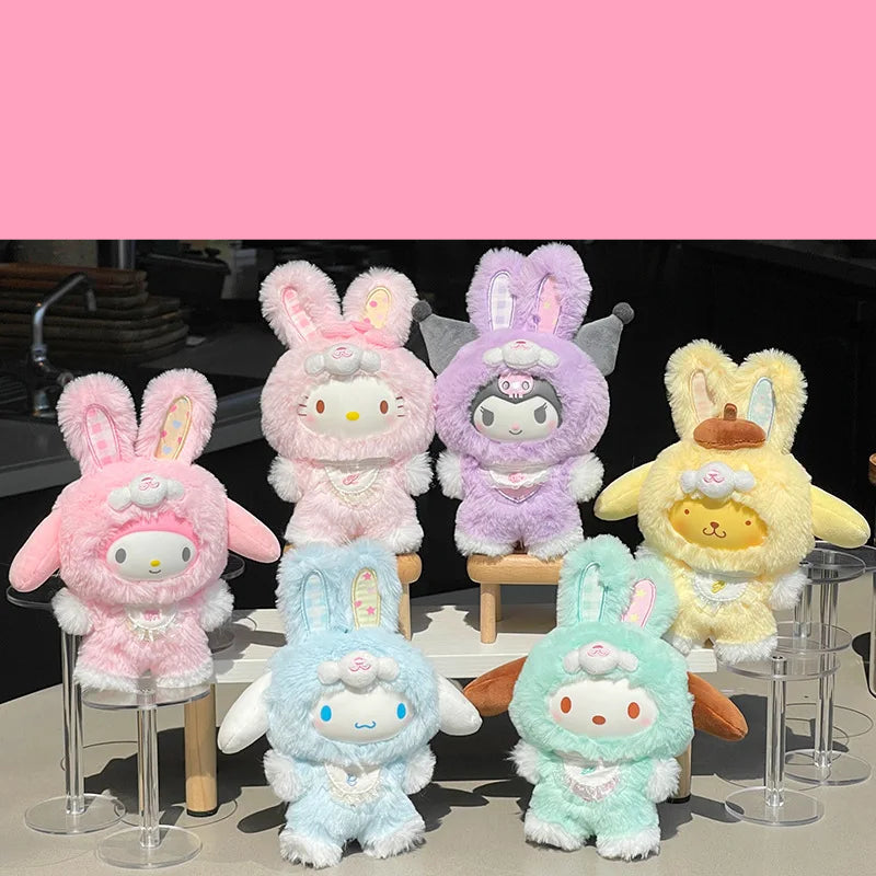 Hello Kitty Sanrio Plush Keychain Doll